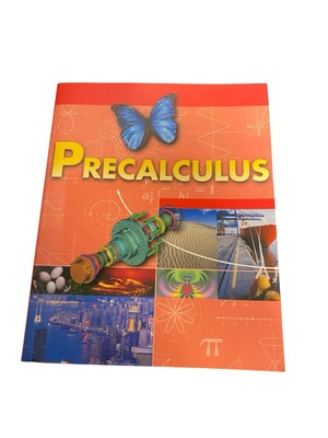 BJU Press Precalculus Student Text First Edition Edition - 12th Grade