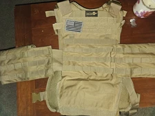 Tacticon Battlevest V2 Plate Carrier And Ar600 Level 3+ Plates