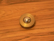 Brass Coin Style Spinning Top stainless ball bearing
