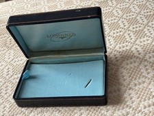Longines Watch Box Vintage In Pelle Blu