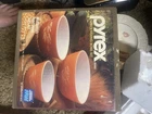 Vintage Pyrex Autumn Harvest 3-Piece Mixing Bowl Set 300-49 Original Box