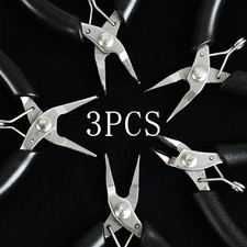 Pliers Set Stainless Steel Jewelry Making Wire Cutter Tool 3PCS