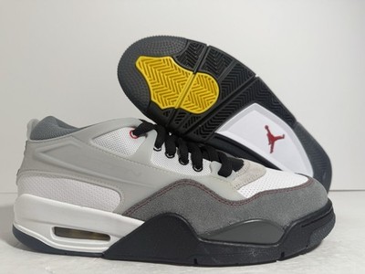 Nike Air Jordan 4 RM Premium White Black Smoke Grey IB8052-100 Men's Size 8 US