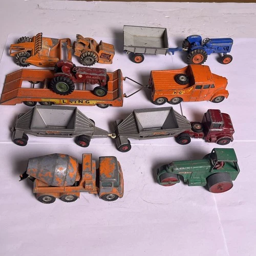 Matchbox Series SCAMMELL 6X6 Tractor w/ King Size Lesney Trucks Trailers + More