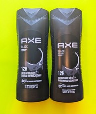 AXE BLACK Frozen Pear  Cedarwood Body Wash Bundle - Lot of 2