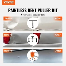 New 107 PCS Dent Removal Kit, Paintless Dent Repair Kit with Golden Lifter, Br