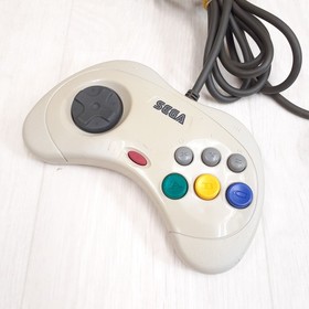 Sega Saturn console white bundle with 5 Games & 2 controllers Japanese HST-3220