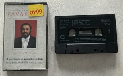 The Essential Pavarotti Cassette Album 4302104 1990 Great Condition EX