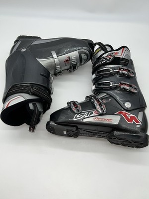 Nordica GTS 4 Ski Boots Men's Mondo 28.5 -325 mm US SIZE 10.5 Dark Gray/Red