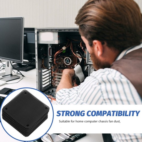 20 PCS Staubdichtes Mesh -Lüfterzubehör Staubbedeckung Für Computer - Bild 9 von 12