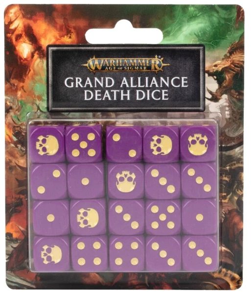 WARHAMMER GRAND ALLIANCE DEATH DICE SET Neuf | 5011921143870