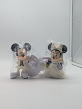 *Nuovo* Disney cartone animato abito bianco Topolino Minnie coppia matrimonio cake topper