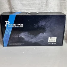 D Debra D-440 UHF 4 Channel Wireless Cordless Microphone System With 4 Headsets