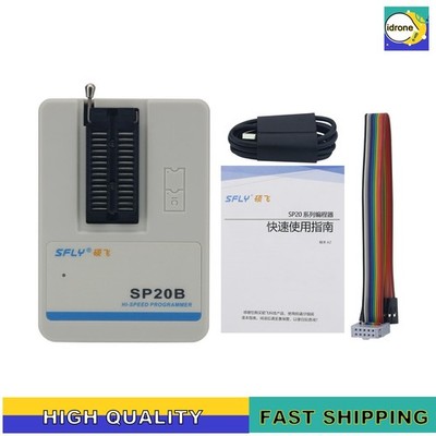 SP20B FLASH Programmer Support ISP Programming for SPI NOR FLASH/EEPROM id89