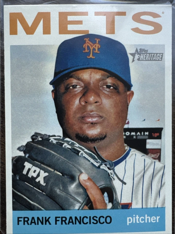 Topps Heritage 2013 (1-425) - Juego de equipo de los METS de Nueva York Foto 3 de 3