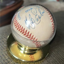 Mike Easler Autographed Official MLB Baseball 79 World Series Champion Pirates