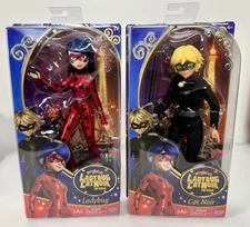 Miraculous Ladybug And Cat Noir Articulated Dolls NRFB
