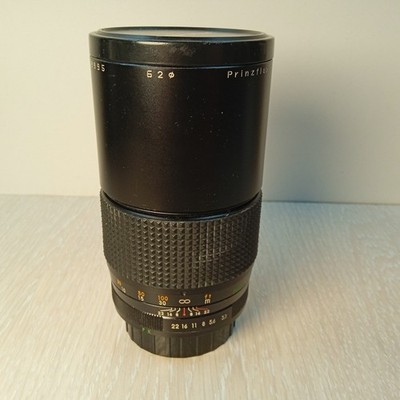 Prinzflex Telephoto Lens F/3.3 200mm Pentax PK Mount Prime Manual    #0270 V