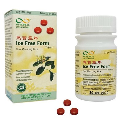 Gan Mao Ling Pian - Ice Free Form   100 Tabletten