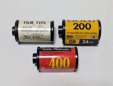 3 Rolls Expired 35mm Film assorted Unknown Expiration Mystery Kodak
