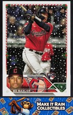 Bo Naylor 2023 Topps Holiday #H145 Cleveland Guardians Rookie RC