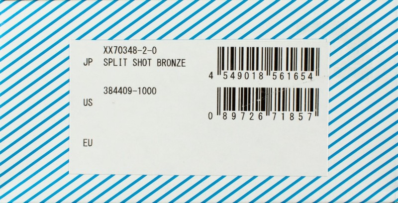 GAMAKATSU SPLIT SHOT HOOK SIZE 2 384409 1000PCS BOX BRONZE L2263