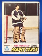 1977-78 O-Pee-Chee Mike Palmateer Rookie Card #211 Toronto Maple Leafs RC POOR. rookie card picture