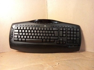 Logitech MX3200 Akku Lasertastatur OHNE Dongle