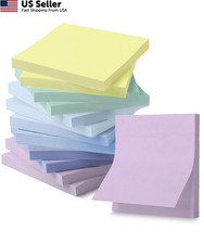 Mr. Pen- Sticky Notes, 3  x3  , 12 Pads, 600 Sheets, 3x3 inches, Summer Colors