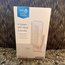 NETGEAR AX1600 WiFi 6 4-Stream Mesh Extender MU-MIMO Beamforming WPS EAX12