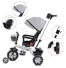 LazyWomen 6-in-1 Tricycle Stroller