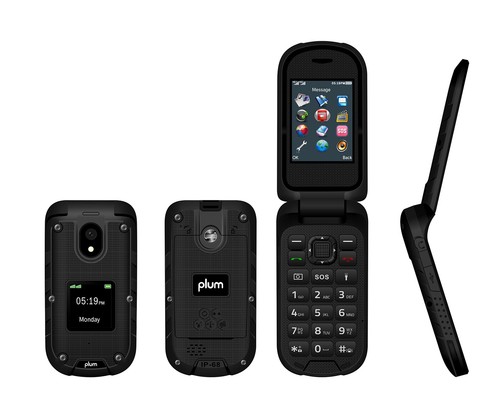 Plum RAM Plus 4G Volte Unlocked Rugged Flip Phone AT&T T-Mobile – Black - Picture 3 of 5