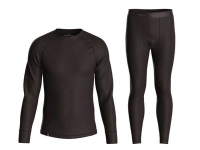 Kinetic Base Layer Set Gr. XL Black Thermo Unterwäsche warm