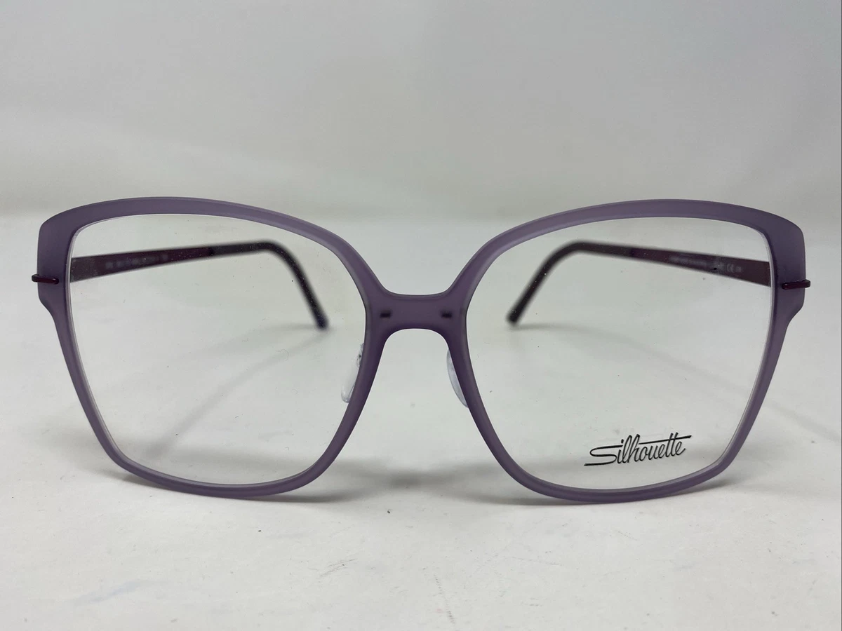 Silhouette Eyeglasses 5330 53-19-140 Purple Metal Rimless Made in Austria Silhouette Austria 5500 BB 7530 53-19-140 Gold/Purple  main image 3
