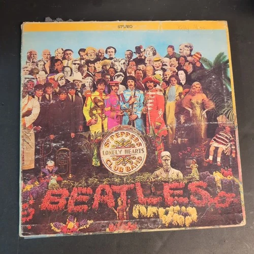 THE BEATLES - Sgt Peppers (Apple SMAS-2653) - 12" Vinyl LP Gatefold 1971