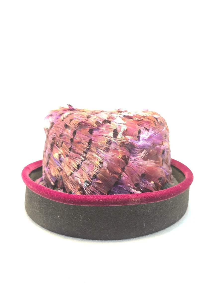 Feather Purple Original Vintage Hats for Women | eBay