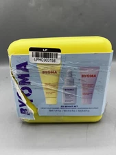 BYOMA So Bright Set Creamy Jelly Cleanser, Brightening Serum, NEW Damaged Box