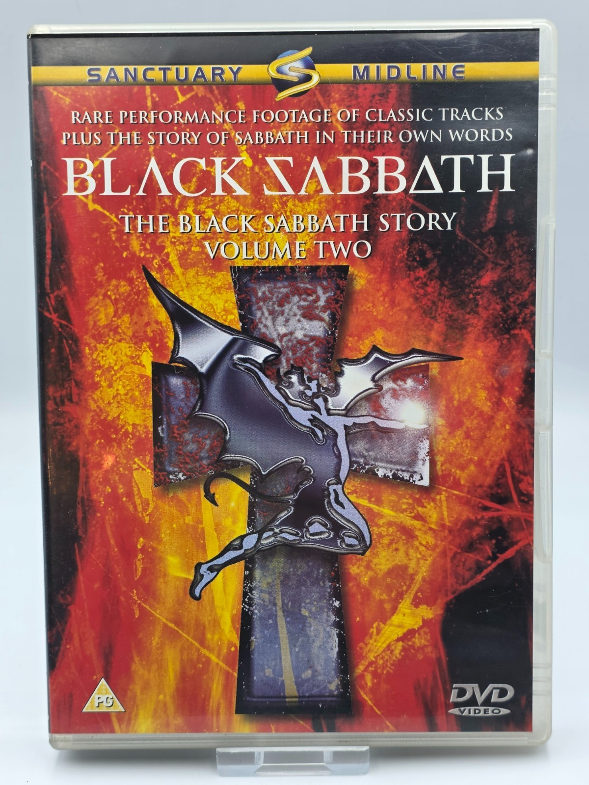 Black Sabbath The Black Sabbath Story  ( Region 2 DVD) (Disc is Like New )