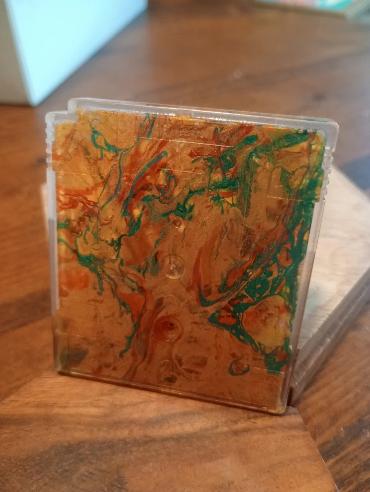 Pokemon Gold  Painted Cartridge Shell - Image 2 of 2