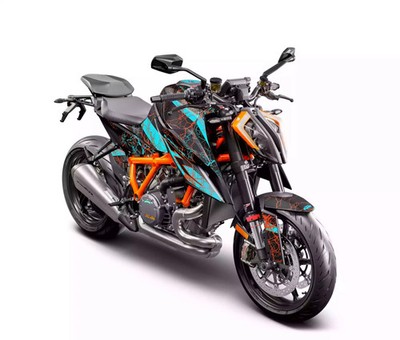 Grafikkit für KTM SUPERDUKE 1290 R 2020 - 2024 Orange Roots