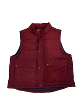 Toad And Co Red Puffer Vest Size L Mens
