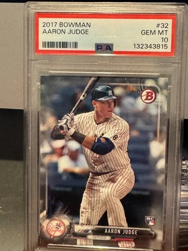 2017 BOWMAN AARON JUDGE PSA 10 #32