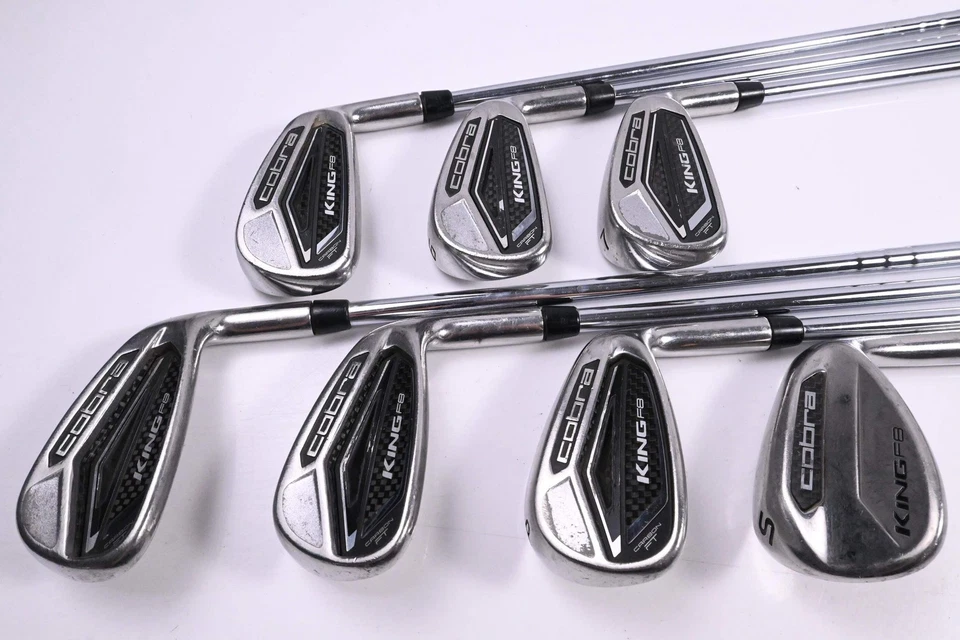 Cobra King F8 Irons / 5-PW+SW / Regular Flex True Temper XP 90 Shafts - Image 2 of 4