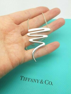 Tiffany様限定 Tiffany and Co Silver Love Match Heart Padlock Pendant Charm
