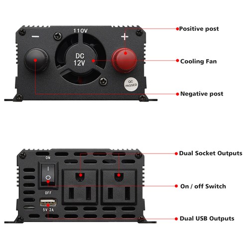 6000W Solar Panel Kit Solar Power Inverter Generator 100A Home 110V Grid System - Picture 34 of 106