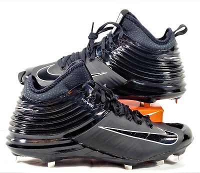 Nike Lunar FlyWire Mike Trout 2 Vapor Black Baseball Cleats Sz 14 NEW 807127 002