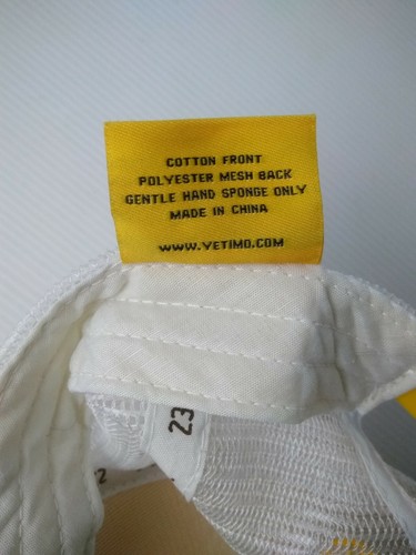 XXXX GOLD Island cap snapback yellow white mesh adjustable cricket beer summer  - Bild 9 von 10