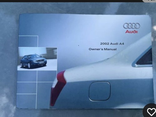 2002 Audi A4 Owners Manual OEM - 第 1/3 張圖片
