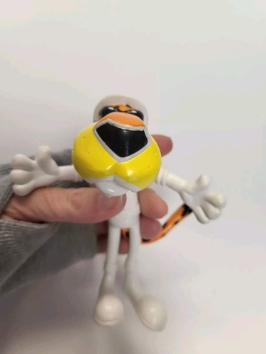 Modellino vintage pieghevole CHESTER GHEPARDO ASTRONAUTA CHEETOS Bendy - Foto 8 di 11