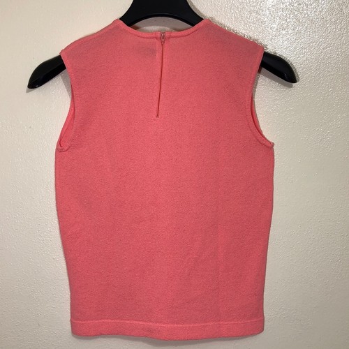 Sears Womens Vintage Sleeveless Textured Nylon Size 36 Summer Tank Top - Picture 9 of 12